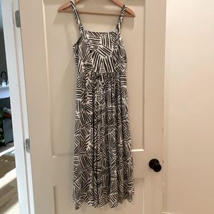 Maternity Nursing Boho Green Print Dress